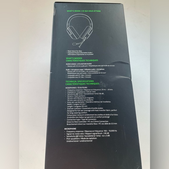 NWT Razer Kaira Wired Xbox Gaming Headset - Picture 4 of 6